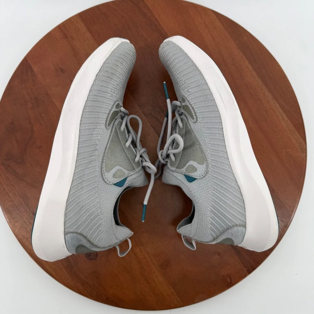 Vessi Everyday 2  Grey Waterproof Knit Athletic Sneakers Walking Shoes Women's 9